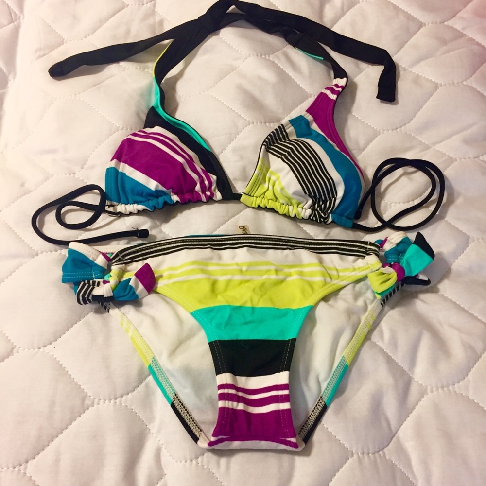 ☀️🌴 Striped Bikini 😎